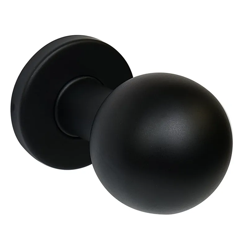Dveřní klika KNOB 01, černá Ověřený