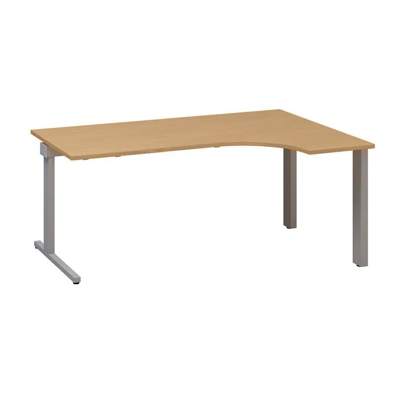Víkendová Akce Ergonomický stůl ProOffice C 180 x 120 cm, pravý, buk