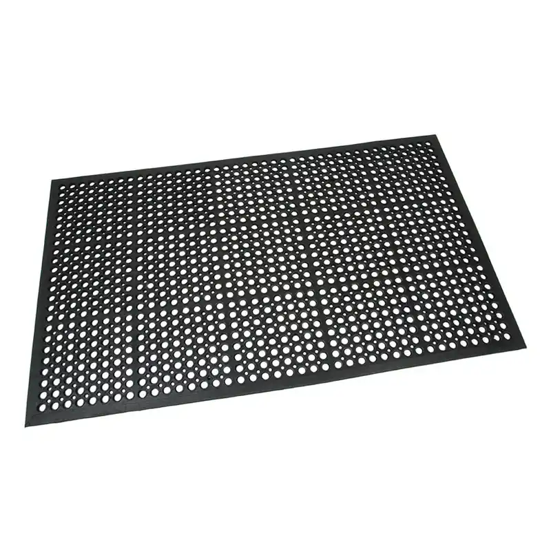 Sleva Gumová čisticí rohož Dirt Catcher 90 x 150 x 1,4 cm, černá