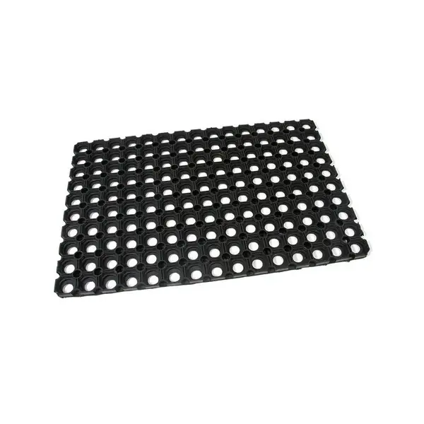 Gumová čisticí rohož Honeycomb 40 x 60 x 2,2 cm, černá Nízká Cena