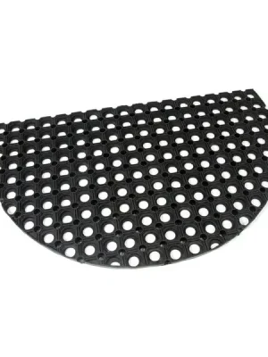 Výprodej Gumová čisticí rohož Honeycomb 45 x 75 x 2,2 cm, černá