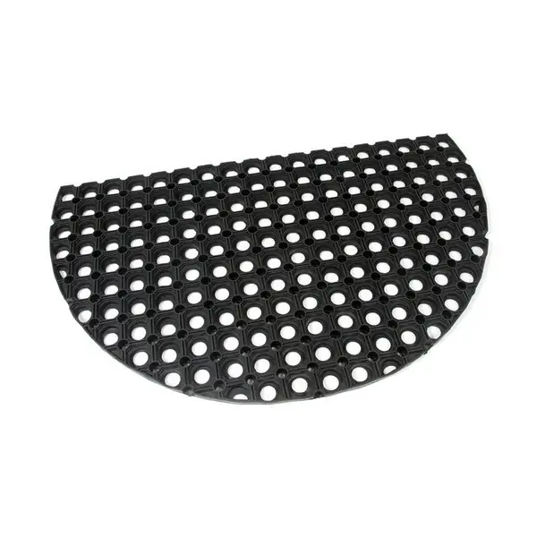 Výprodej Gumová čisticí rohož Honeycomb 45 x 75 x 2,2 cm, černá
