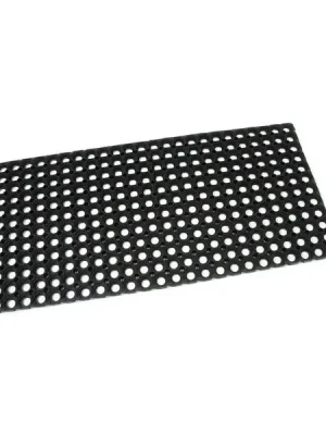 Gumová čisticí rohož Honeycomb 50 x 100 x 1,6 cm, černá Odeslání Ihned