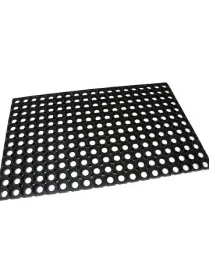 Gumová čisticí rohož Honeycomb 50 x 80 x 1,6 cm, černá Přímo Od Výrobce