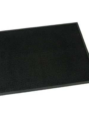 Tovární Cena Gumová čisticí rohož Rubber Brush 90 x 120 x 1,2 cm, černá