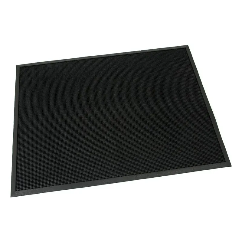 Tovární Cena Gumová čisticí rohož Rubber Brush 90 x 120 x 1,2 cm, černá