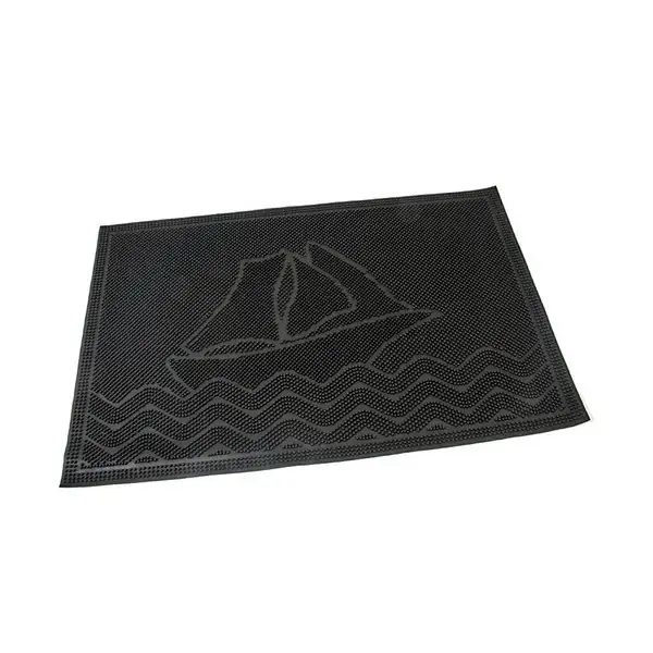 Ihned K Objednání Gumová čisticí rohož Ship 40 x 60 x 0,6 cm, černá