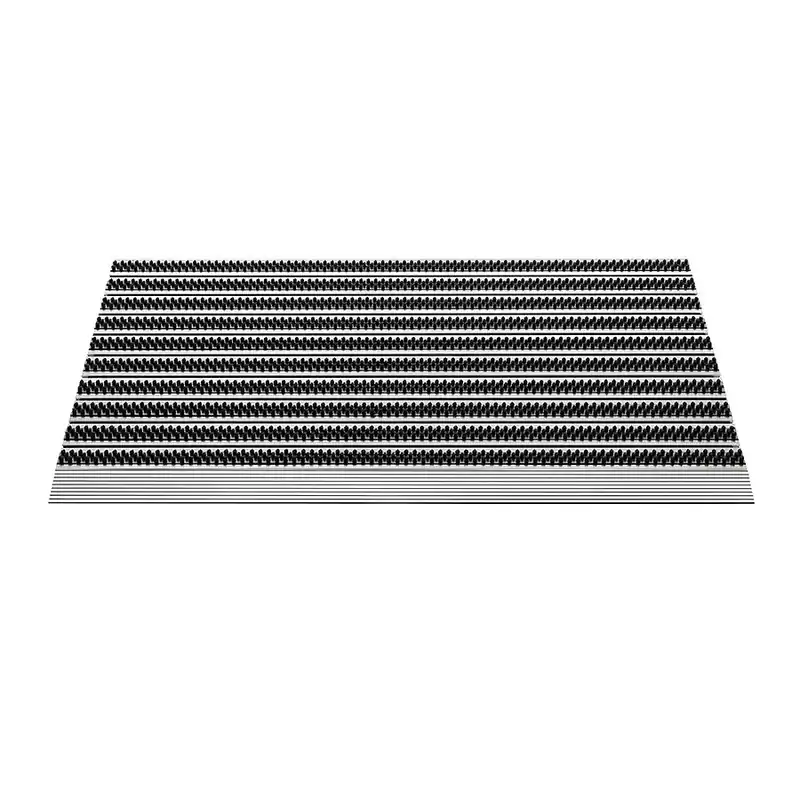 Aktuální Hliníková čisticí rohož Topline 50 x 80 x 1,5 cm, stříbrná