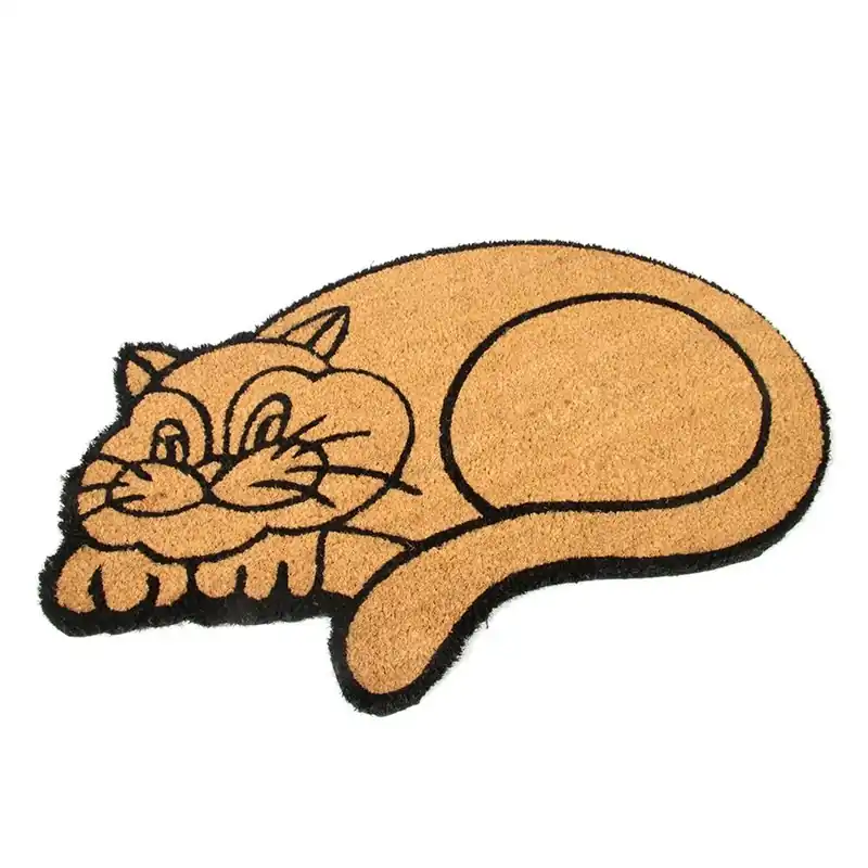 Kokosová čisticí rohož Happy Cat 45 x 75 x 1,7 cm, hnědá Akční Cena