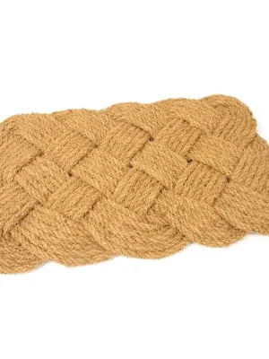 Kokosová čisticí rohož Jumbo Rectangle 45 x 75 x 3,5 cm, hnědá Speciální Cena