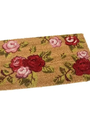 Omezená Nabídka Kokosová čisticí rohož Roses 35 x 60 x 1,7 cm, hnědá
