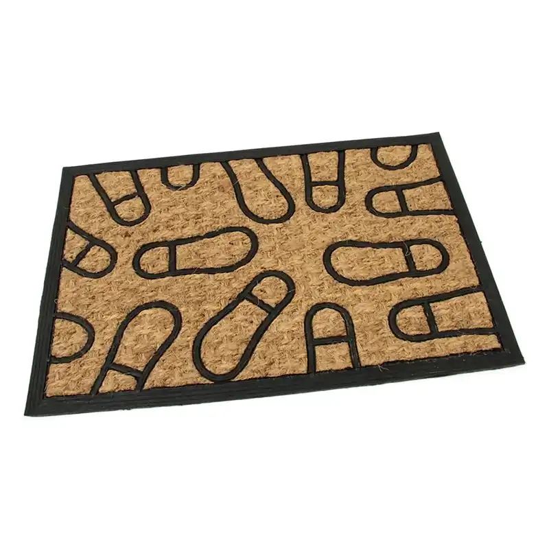 Kokosová čisticí rohož Traces 40 x 60 x 0,8 cm, hnědá Speciální Cena