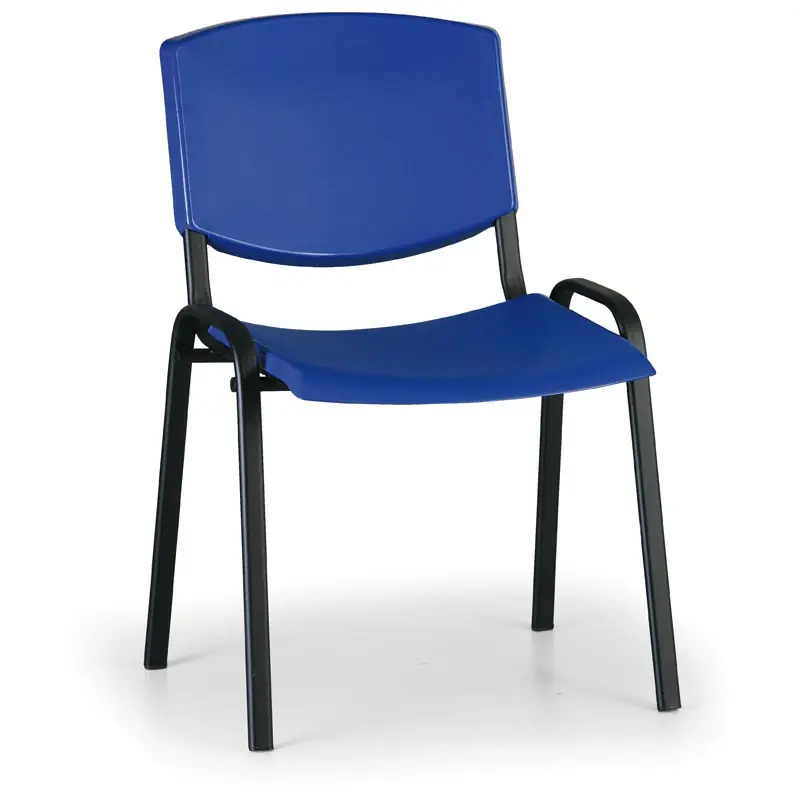 Pouze Dnes Konferenční židle Design - černé nohy, modrá
