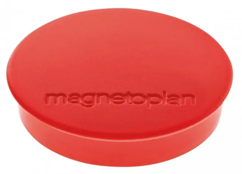 Ihned K Objednání Magnety Magnetoplan Standard 30 mm, červená
