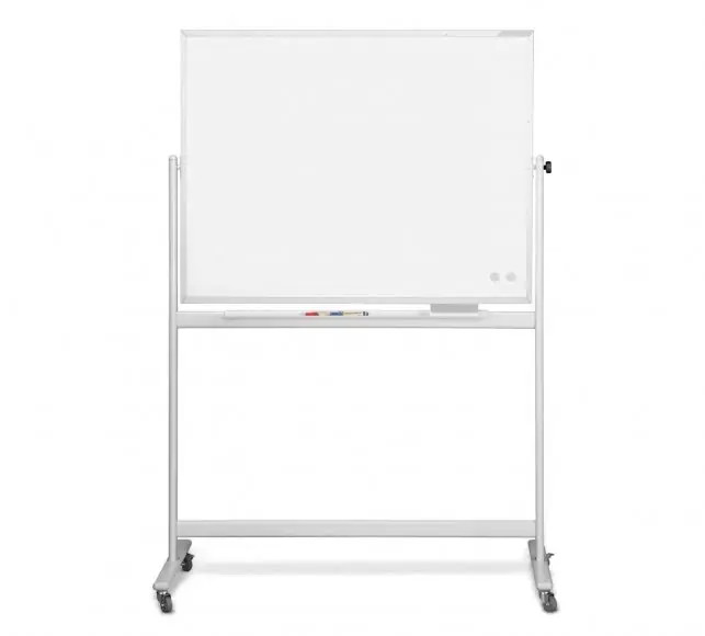 Časově Omezené Mobilní magnetická tabule Magnetoplan 150 x 100 cm, bílá