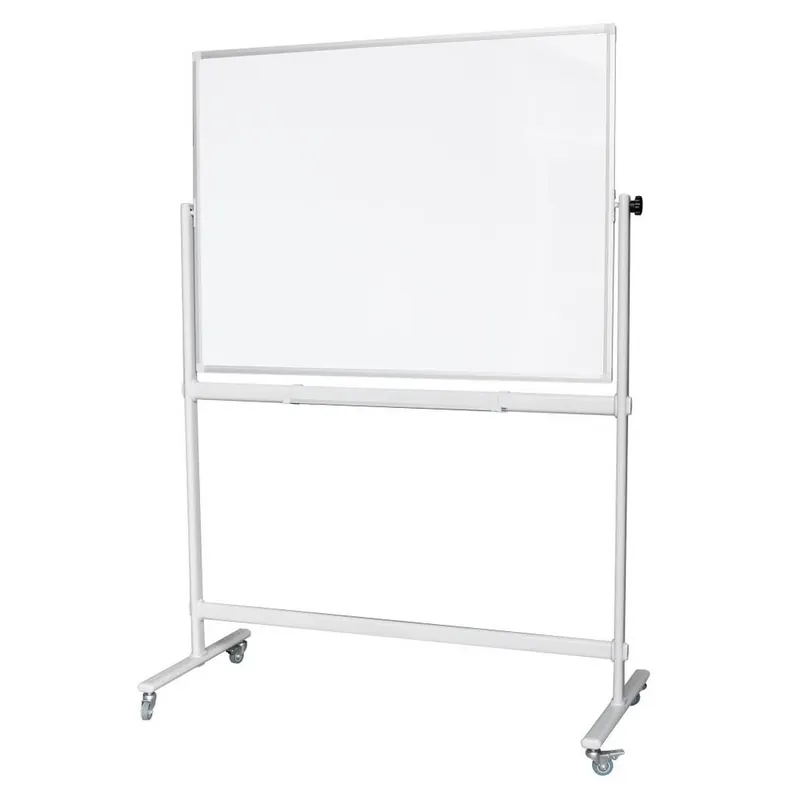 Mobilní otočná tabule Revolver NEW 150 × 100 cm, bílá Cenová Bomba
