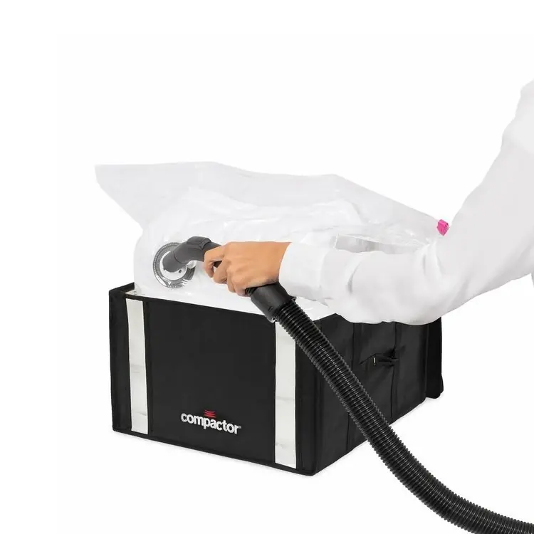 Úložný box Compactor 3D Black Edition, 125 l, černá Hit Sezóny
