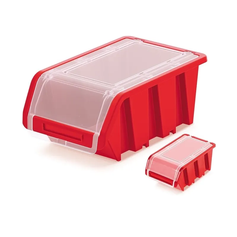 Úložný box uzavíratelný 15,5 × 10 × 7 cm, červená Nízká Cena