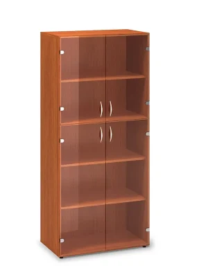 Vysoká skříň ProOffice 80 x 45,8 x 178 cm, třešeň Objednat Nyní