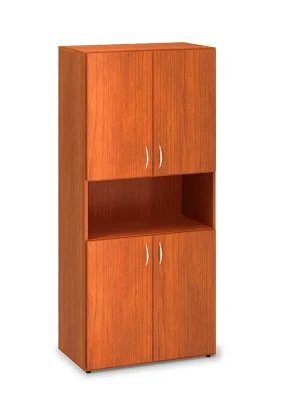 Vysoká skříň ProOffice 80 x 47 x 178 cm, třešeň Ihned K Objednání