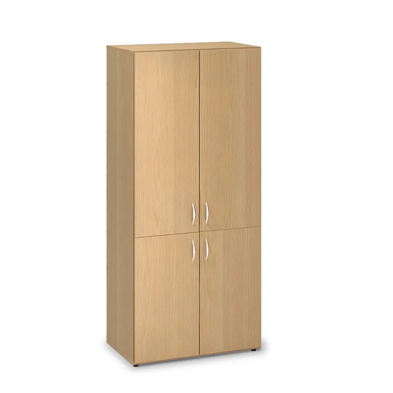 Vysoká skříň ProOffice 80 x 47 x 178 cm, buk Originální