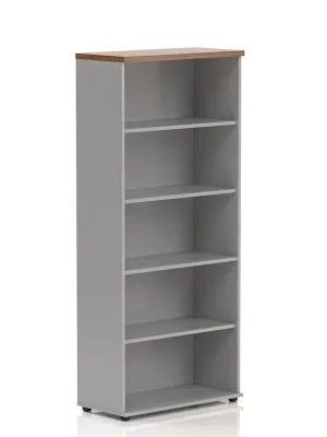 Vysoká skříň Visio LUX 80 x 38,5 x 183,5 cm, ořech Jen Po Omezenou Doba