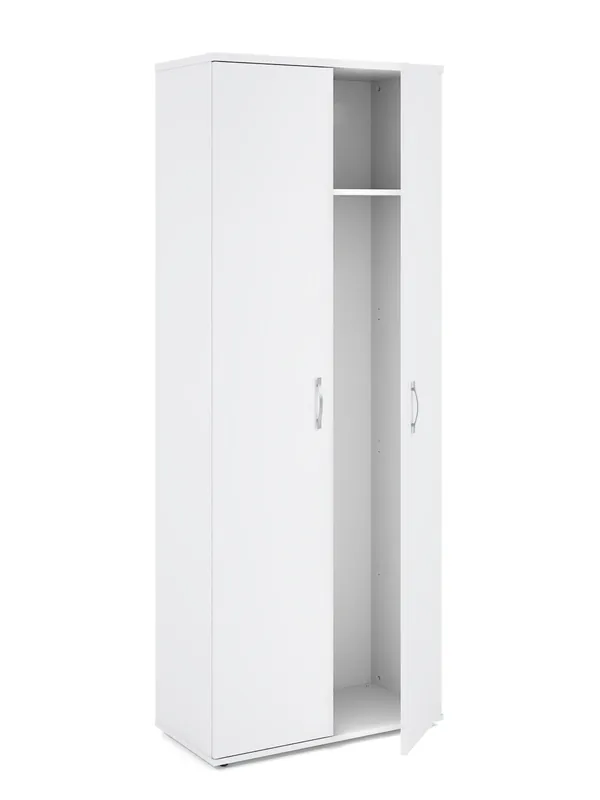 Vysoká šatní skříň Impress 74 x 37 x 190 cm, bílá Jen Po Omezenou Doba