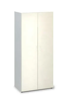 Vysoká šatní skříň ProOffice 80 x 47 x 178 cm, bílá Vrácení Zdarma