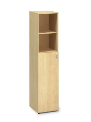 Vysoká úzká skříň ProOffice 40 x 47 x 178 cm, levá, divoká hruška Akční Cena