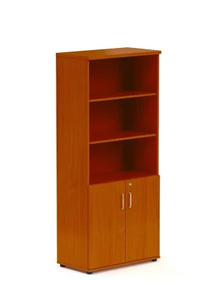 Vysoká skříň Visio 80 x 38,5 x 183,5 cm, třešeň Sezónní Sleva