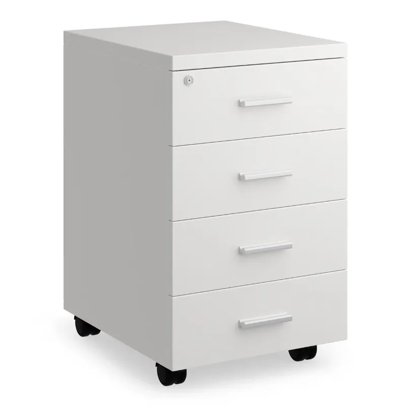Hit Sezóny Kontejner SimpleOffice 40 x 48 cm - 4 zásuvky, bílá