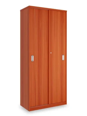 Vysoká skříň SimpleOffice 80 x 40 x 180 cm, třešeň Výhodná Nabídka