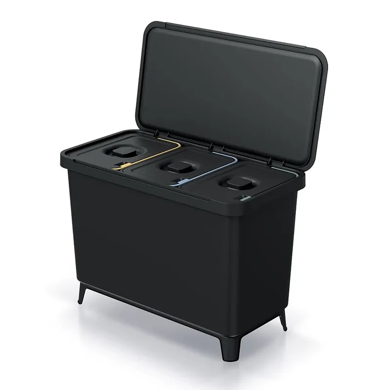 Speciální Cena Odpadkový koš, 3 x 10 l, černá