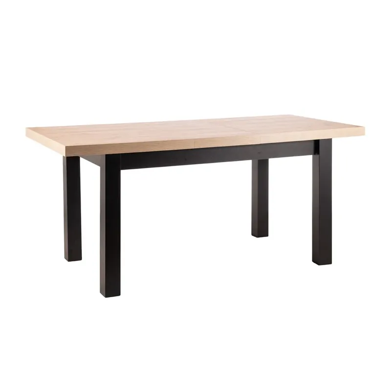 Jídelní stůl Presto, dub artisan / černá Must-Have
