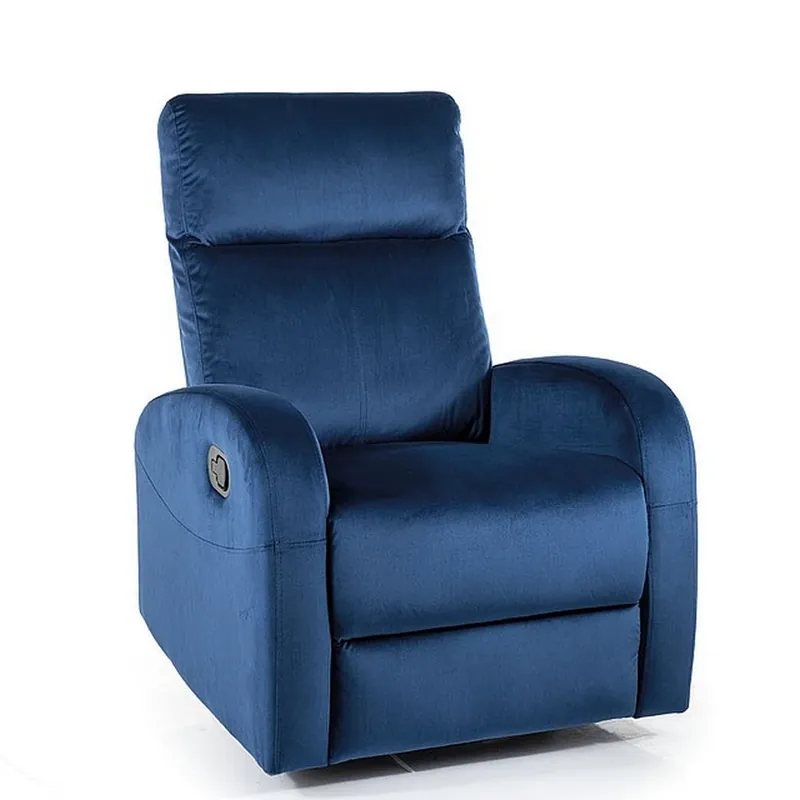 Kup Teď Polohovací křeslo Olimp Velvet, modrá