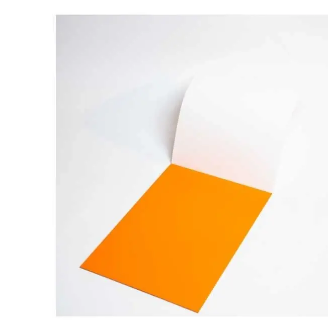 Výhodná Nabídka Elektrostatická popisovací fólie Symbioflipcharts 50 x 70 cm - 25 listů, oranžová
