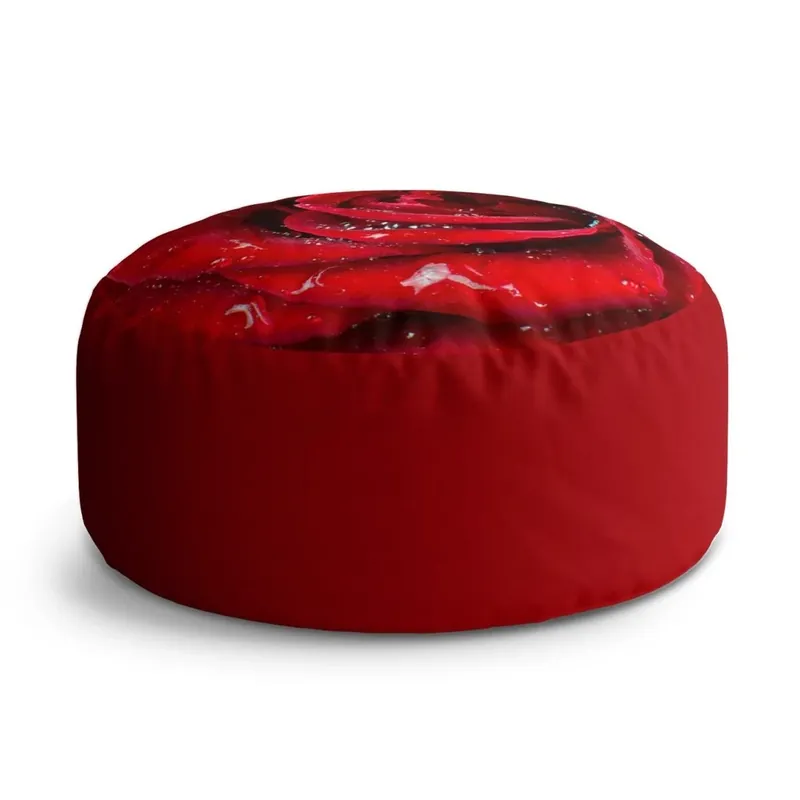 Pouze Dnes Taburet Circle růže, červená