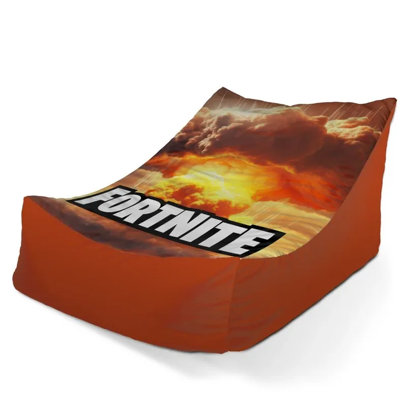 Sedací vak Lounge Fortnite exploze, oranžová Sezónní Sleva