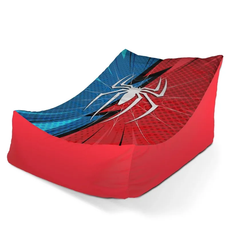 Sedací vak Lounge Spider, červená / modrá Akční Nabídka
