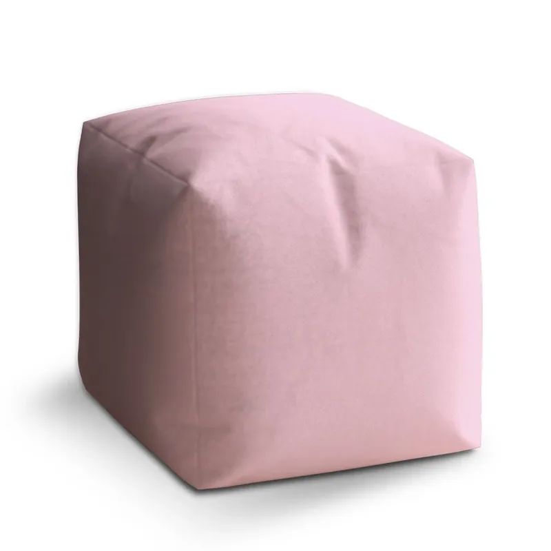 Taburet Cube světle růžová, růžová Cenový Hit