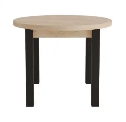 Sezónní Sleva Kulatý rozkládací jídelní stůl STL 52/1 - 100-140 cm, variabilní řešení pro vaši jídelnu