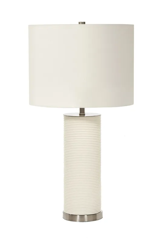 Bílá stolní lampa Ripple Oblíbený