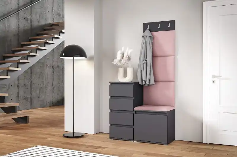 Předsíňová stěna Emi 36 - grafit Přímo Od Výrobce