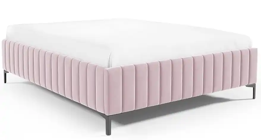 Čalouněná postel s úložným prostorem Fany - 140 x 200 cm Oblíbený