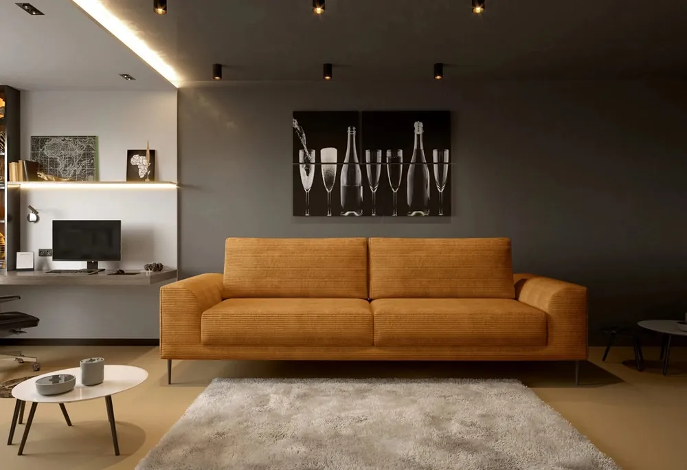 Dokud Zásoby Vydrží Moderní pohovka Capitol s rozkládací funkcí